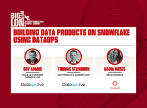 Building Data Products on Snowflake using DataOps
